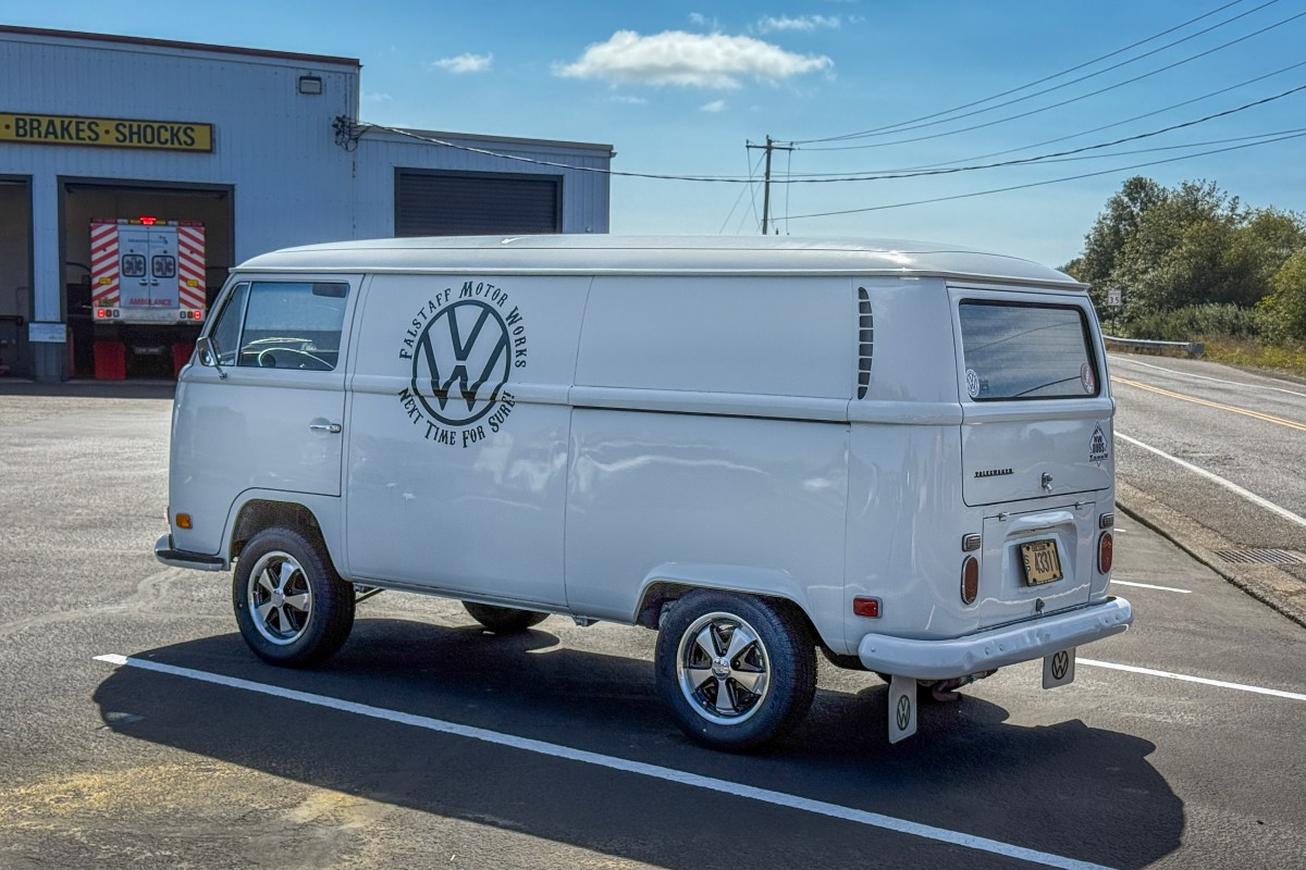 Jeff Zurschmeide’s beloved T2 panel van; (